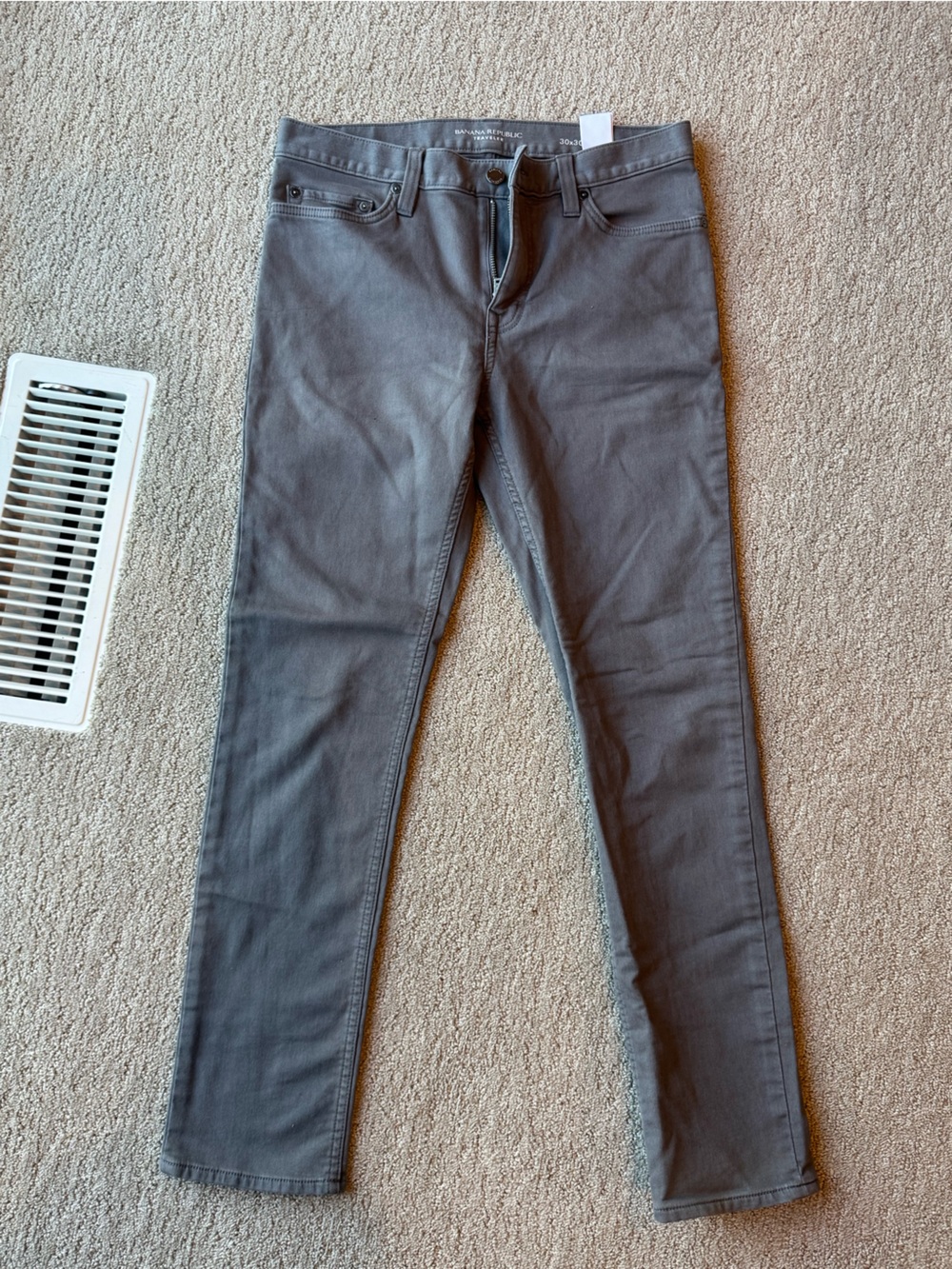 BR Gray men’s  Slim Stretch Jeans